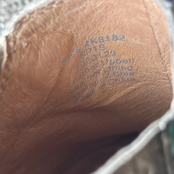 Madewell Myles Ankle Leather Boot Stamped Rainbow Snake Women’s size 8.5 - Picture 11 of 14